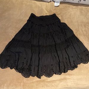 Michael Kors Black Maxi Skirt